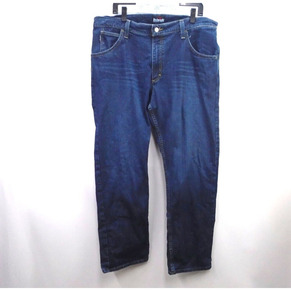 Bulwark FR EXCEL Flame Resist Jeans Men Size 38 (40x31) CAT 2 NFPA 2112